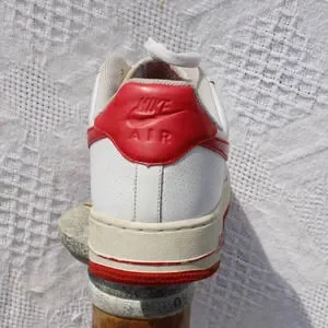 Nike | Shoes | Nike Air Force One White Sport Red 35122126  display picture 3
